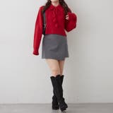 【HolidayCollection】ポンポン付き フェザーポロニット | RMAF　NICE CLAUP / OLIVE des OLIVE | 詳細画像21 