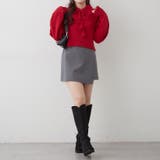 【HolidayCollection】ポンポン付き フェザーポロニット | RMAF　NICE CLAUP / OLIVE des OLIVE | 詳細画像22 