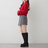 【HolidayCollection】ポンポン付き フェザーポロニット | RMAF　NICE CLAUP / OLIVE des OLIVE | 詳細画像23 