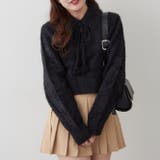 【HolidayCollection】ポンポン付き フェザーポロニット | RMAF　NICE CLAUP / OLIVE des OLIVE | 詳細画像33 