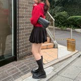 【HolidayCollection】ポンポン付き フェザーポロニット | RMAF　NICE CLAUP / OLIVE des OLIVE | 詳細画像4 