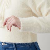 【HolidayCollection】ポンポン付き フェザーポロニット | RMAF　NICE CLAUP / OLIVE des OLIVE | 詳細画像49 