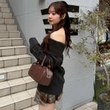 ポンポン付き オフショルケーブルプルオーバー | RMAF　NICE CLAUP / OLIVE des OLIVE | 詳細画像10 