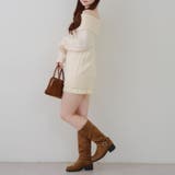 ポンポン付き オフショルケーブルプルオーバー | RMAF　NICE CLAUP / OLIVE des OLIVE | 詳細画像29 