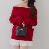 ポンポン付き オフショルケーブルプルオーバー | RMAF　NICE CLAUP / OLIVE des OLIVE | 詳細画像33 