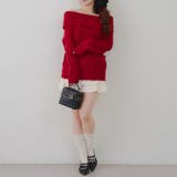 ポンポン付き オフショルケーブルプルオーバー | RMAF　NICE CLAUP / OLIVE des OLIVE | 詳細画像38 