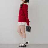 ポンポン付き オフショルケーブルプルオーバー | RMAF　NICE CLAUP / OLIVE des OLIVE | 詳細画像39 