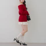 ポンポン付き オフショルケーブルプルオーバー | RMAF　NICE CLAUP / OLIVE des OLIVE | 詳細画像41 