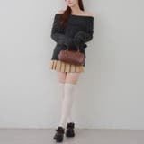 ポンポン付き オフショルケーブルプルオーバー | RMAF　NICE CLAUP / OLIVE des OLIVE | 詳細画像48 