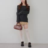 ポンポン付き オフショルケーブルプルオーバー | RMAF　NICE CLAUP / OLIVE des OLIVE | 詳細画像49 