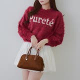 キラリロゴフェザーニット | NICE CLAUP / OLIVE des OLIVE　OUTLET | 詳細画像3 