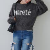 キラリロゴフェザーニット | NICE CLAUP / OLIVE des OLIVE　OUTLET | 詳細画像12 