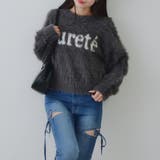 キラリロゴフェザーニット | NICE CLAUP / OLIVE des OLIVE　OUTLET | 詳細画像14 