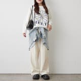 ブラシヤーンお花ジャガードニット | RMAF　NICE CLAUP / OLIVE des OLIVE | 詳細画像20 