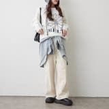 ブラシヤーンお花ジャガードニット | RMAF　NICE CLAUP / OLIVE des OLIVE | 詳細画像22 