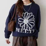 ブラシヤーンお花ジャガードニット | RMAF　NICE CLAUP / OLIVE des OLIVE | 詳細画像24 