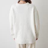 ブラシヤーンお花ジャガードニット | RMAF　NICE CLAUP / OLIVE des OLIVE | 詳細画像33 