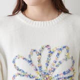 ブラシヤーンお花ジャガードニット | RMAF　NICE CLAUP / OLIVE des OLIVE | 詳細画像34 