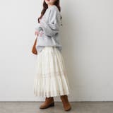 ブラシヤーンお花ジャガードニット | RMAF　NICE CLAUP / OLIVE des OLIVE | 詳細画像6 