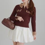 配色フェザーハーフジップニット | RMAF　NICE CLAUP / OLIVE des OLIVE | 詳細画像17 