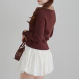 配色フェザーハーフジップニット | RMAF　NICE CLAUP / OLIVE des OLIVE | 詳細画像18 