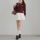 配色フェザーハーフジップニット | RMAF　NICE CLAUP / OLIVE des OLIVE | 詳細画像19 