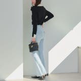 配色フェザーハーフジップニット | RMAF　NICE CLAUP / OLIVE des OLIVE | 詳細画像6 