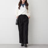 デニム衿ビッグニット | RMAF NICE CLAUP / OLIVE des OLIVE | 詳細画像12