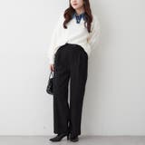 デニム衿ビッグニット | RMAF NICE CLAUP / OLIVE des OLIVE | 詳細画像13