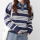 デニム衿ビッグニット | RMAF　NICE CLAUP / OLIVE des OLIVE | 詳細画像55 