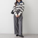 デニム衿ビッグニット | RMAF NICE CLAUP / OLIVE des OLIVE | 詳細画像39