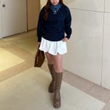 デニム衿ビッグニット | RMAF NICE CLAUP / OLIVE des OLIVE | 詳細画像50