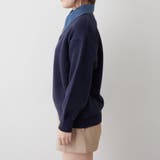 デニム衿ビッグニット | RMAF NICE CLAUP / OLIVE des OLIVE | 詳細画像54