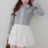 シャツドッキングダブルジップリブニット | RMAF　NICE CLAUP / OLIVE des OLIVE | 詳細画像5 