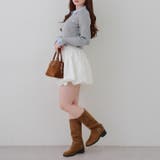 シャツドッキングダブルジップリブニット | RMAF　NICE CLAUP / OLIVE des OLIVE | 詳細画像10 