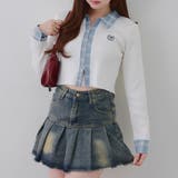 シャツドッキングダブルジップリブニット | RMAF　NICE CLAUP / OLIVE des OLIVE | 詳細画像13 