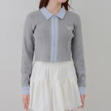 シャツドッキングダブルジップリブニット | RMAF　NICE CLAUP / OLIVE des OLIVE | 詳細画像28 