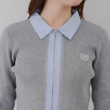 シャツドッキングダブルジップリブニット | RMAF　NICE CLAUP / OLIVE des OLIVE | 詳細画像31 