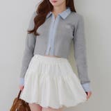 シャツドッキングダブルジップリブニット | RMAF　NICE CLAUP / OLIVE des OLIVE | 詳細画像4 