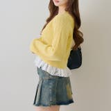 裾レースリボン釦カーディガン | RMAF　NICE CLAUP / OLIVE des OLIVE | 詳細画像20 