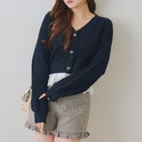 裾レースリボン釦カーディガン | RMAF　NICE CLAUP / OLIVE des OLIVE | 詳細画像27 