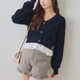 裾レースリボン釦カーディガン | RMAF　NICE CLAUP / OLIVE des OLIVE | 詳細画像28 