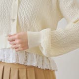 裾レースリボン釦カーディガン | RMAF　NICE CLAUP / OLIVE des OLIVE | 詳細画像38 