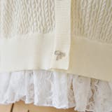 裾レースリボン釦カーディガン | RMAF　NICE CLAUP / OLIVE des OLIVE | 詳細画像40 