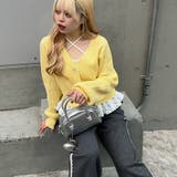 裾レースリボン釦カーディガン | RMAF　NICE CLAUP / OLIVE des OLIVE | 詳細画像35 