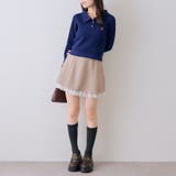 くま刺繍ケーブルポロ | NICE CLAUP / OLIVE des OLIVE　OUTLET | 詳細画像9 