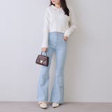 くま刺繍ケーブルポロ | NICE CLAUP / OLIVE des OLIVE　OUTLET | 詳細画像15 