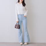 くま刺繍ケーブルポロ | NICE CLAUP / OLIVE des OLIVE　OUTLET | 詳細画像16 