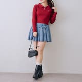 くま刺繍ケーブルポロ | NICE CLAUP / OLIVE des OLIVE　OUTLET | 詳細画像31 