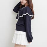 配色リボントップス | RMAF　NICE CLAUP / OLIVE des OLIVE | 詳細画像18 